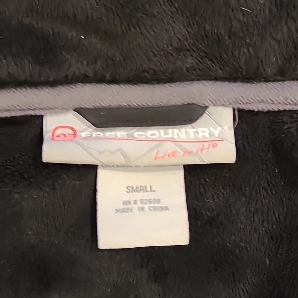 free Country Black Winter Ski Jacket Coat - Picture 7 of 9